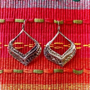 🎉 Bold Sterling Silver Earrings